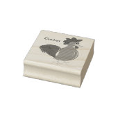 Gepersonaliseerd kippenontwerp rubberstempel (Stempel)