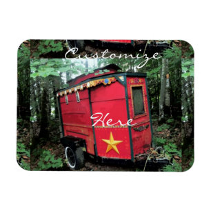 Gepersonaliseerd kleine caravan Thunder_Cove Magneet