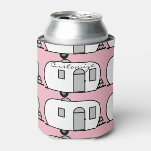 Gepersonaliseerd kleine kleine karavaan met glypsy blikjeskoeler