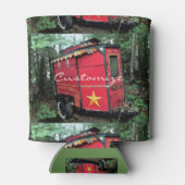 Gepersonaliseerd kleine kleine roodkever blikjeskoeler (Achterkant)