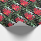 Gepersonaliseerd kleine kleine roodkever cadeaupapier (Hoek)