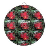 Gepersonaliseerd kleine kleine roodkever dartbord (Voorkant)