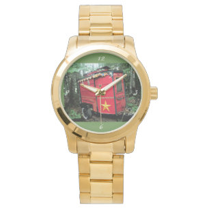 Gepersonaliseerd kleine kleine roodkever horloge