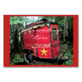 Gepersonaliseerd kleine kleine roodkever kaart (Voorkant)