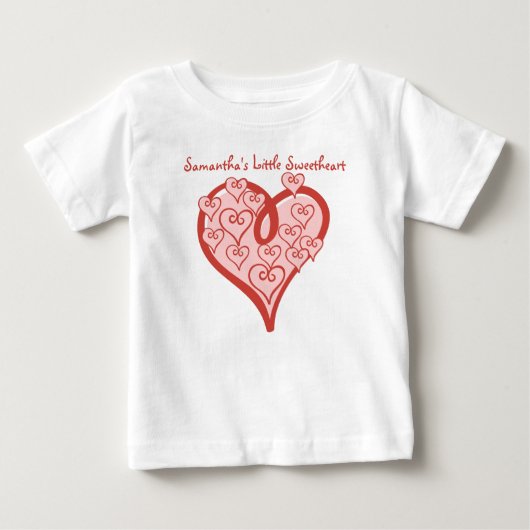 Gepersonaliseerd kleine, slapeloze Baby dress (Voorkant)