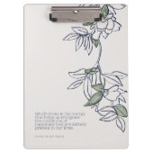 Gepersonaliseerd klembord | Aangepaste Stijlvolle (Voorkant)