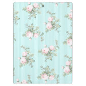 Gepersonaliseerd klembord, met chemische florale r klembord (Achterkant)