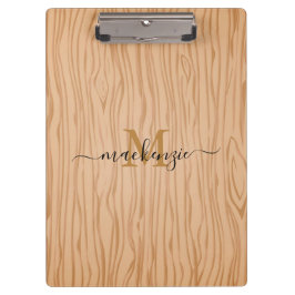 Gepersonaliseerd klembord met naam en Initiaal