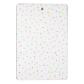 Gepersonaliseerd klembord - Polkadots (Achterkant)