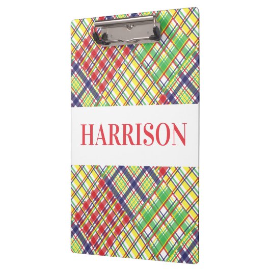 Gepersonaliseerd klembord Pset Madras (Links)