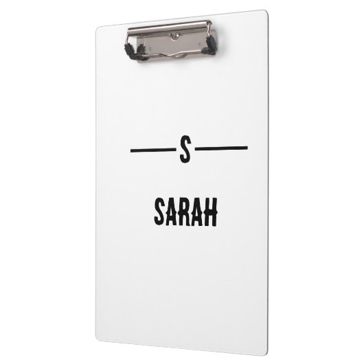 Gepersonaliseerd klembord – stijlvol Kantoor-acces (Links)