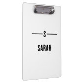 Gepersonaliseerd klembord – stijlvol Kantoor-acces (Rechts)