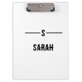 Gepersonaliseerd klembord – stijlvol Kantoor-acces (Voorkant)