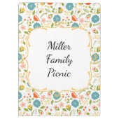 Gepersonaliseerd klembord voor garden (Achterkant)