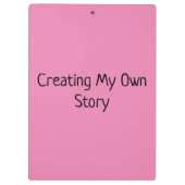 Gepersonaliseerd klembord voor leerkrachten (Achterkant)