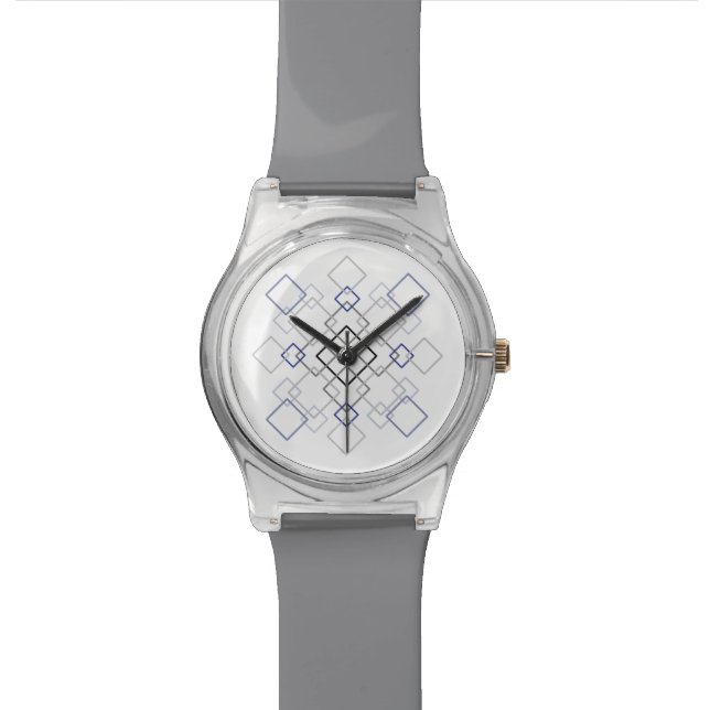 Gepersonaliseerd kleurenweergave polshorloge (Close Up)