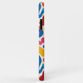 Gepersonaliseerd Kleurig Funky Retro Kunstpatroon Case-Mate iPhone Case (Achterkant/rechts)