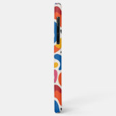 Gepersonaliseerd Kleurig Funky Retro Kunstpatroon Case-Mate iPhone Case (Achterkant/links)