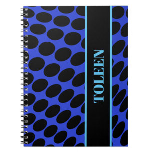 Gepersonaliseerd kleurig patroon notitieboek