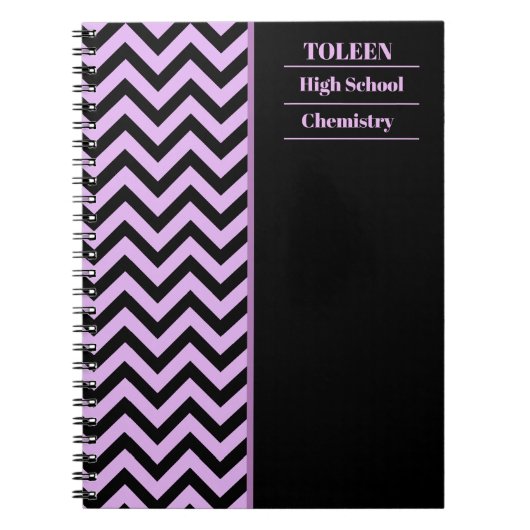 Gepersonaliseerd kleurig patroon notitieboek (Voorkant)