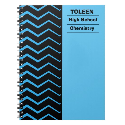 Gepersonaliseerd kleurig patroon notitieboek (Voorkant)