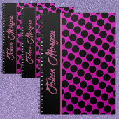 Gepersonaliseerd kleurig patroon notitieboek