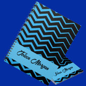 Gepersonaliseerd kleurig patroon notitieboek