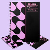 Gepersonaliseerd kleurig patroon notitieboek