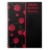 Gepersonaliseerd kleurig patroon notitieboek (Voorkant)