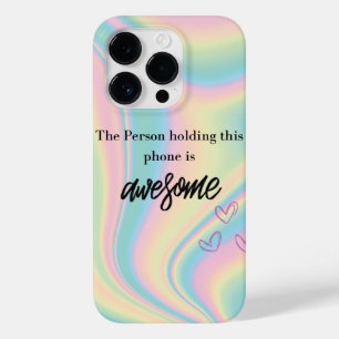 Gepersonaliseerd kleurrijk Case-Mate iPhone 14 pro hoesje