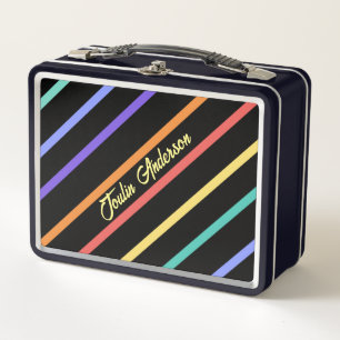 Gepersonaliseerd kleurrijk gestreept patroon