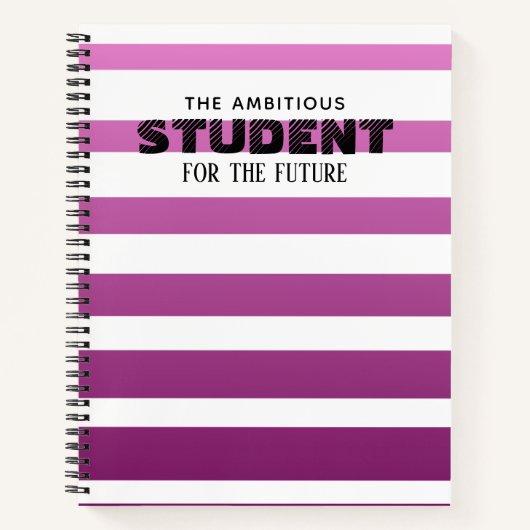 Gepersonaliseerd kleurrijk Notitieboek (Voorkant)