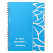 Gepersonaliseerd kleurrijk patroon niet notitieboek (Voorkant)