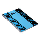 Gepersonaliseerd kleurrijk patroon niet notitieboek (Rechterzijde)