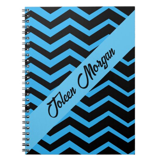 Gepersonaliseerd kleurrijk patroon niet notitieboek (Voorkant)