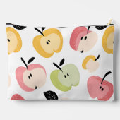 Gepersonaliseerd kleurrijk Schattige appelpatroon Etui (Achterkant)