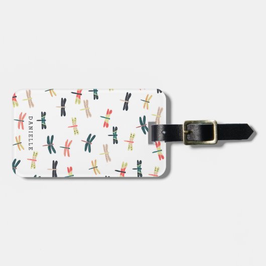 Gepersonaliseerd | Klikkerlichten Bagagelabel (Voorkant horizontaal)