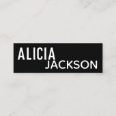 Gepersonaliseerd | Knitting | Garens Mini Visitekaartje (Voorkant)