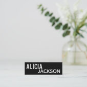 Gepersonaliseerd | Knitting | Garens Mini Visitekaartje (Staand voorkant)