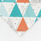 Gepersonaliseerd knul Room Modern Teepee Arrow Pat Fleece Deken (Hoek)