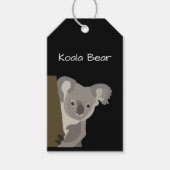 Gepersonaliseerd Koala-Beer Cadeaulabel (Voorkant)