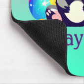 Gepersonaliseerd Koala Beer en regenboog Muismat (Hoek)