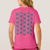 Gepersonaliseerd Koala Beer en regenboog T-shirt (Achterkant)