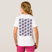 Gepersonaliseerd Koala Beer en regenboog T-shirt (Achterkant volledig)