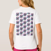 Gepersonaliseerd Koala Beer en regenboog T-shirt (Achterkant)