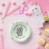 Gepersonaliseerd Koala Beer met respect Baby showe Papieren Kommen (Feest)