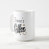 Gepersonaliseerd  koffiemok (Voorkant links)