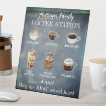 Gepersonaliseerd koffiestation voor de plattelands