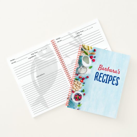 Gepersonaliseerd koken Notitieboek (Binnen)