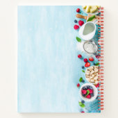 Gepersonaliseerd koken Notitieboek (Achterkant)